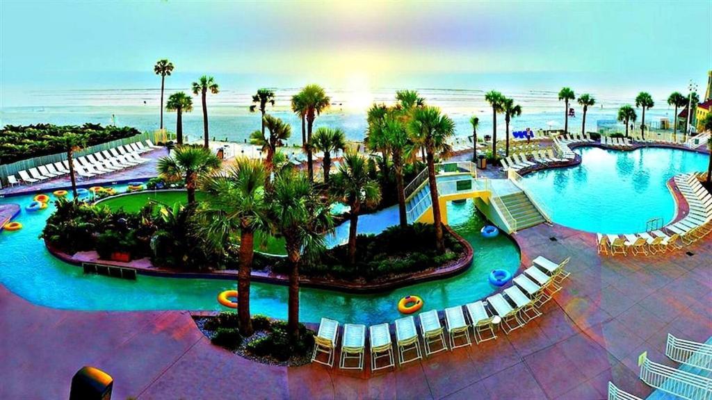 Vacation In Comfort And Luxury - 3 Bedroom Direct Oceanfront - Wyndham Ocean Walk Resort 2425 Daytona Beach Bagian luar foto