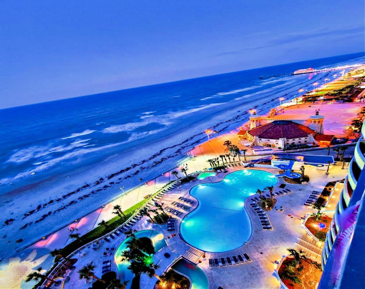 Vacation In Comfort And Luxury - 3 Bedroom Direct Oceanfront - Wyndham Ocean Walk Resort 2425 Daytona Beach Bagian luar foto